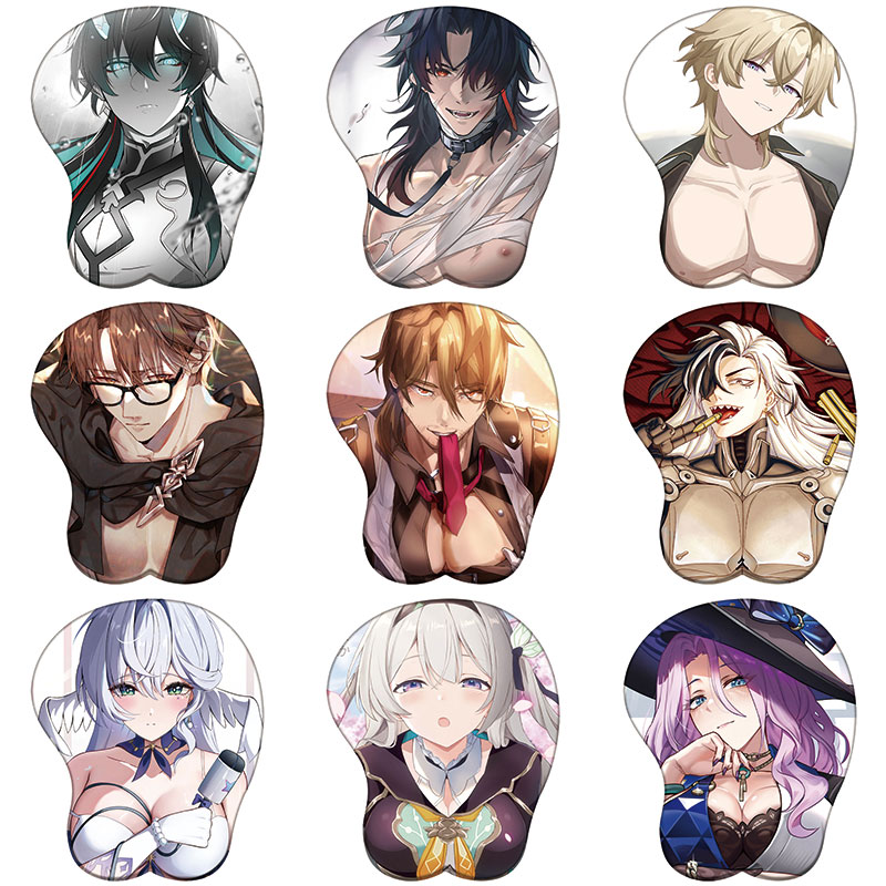 Wrist Rest Pad - Honkai Star Rail 3D Wrist Support