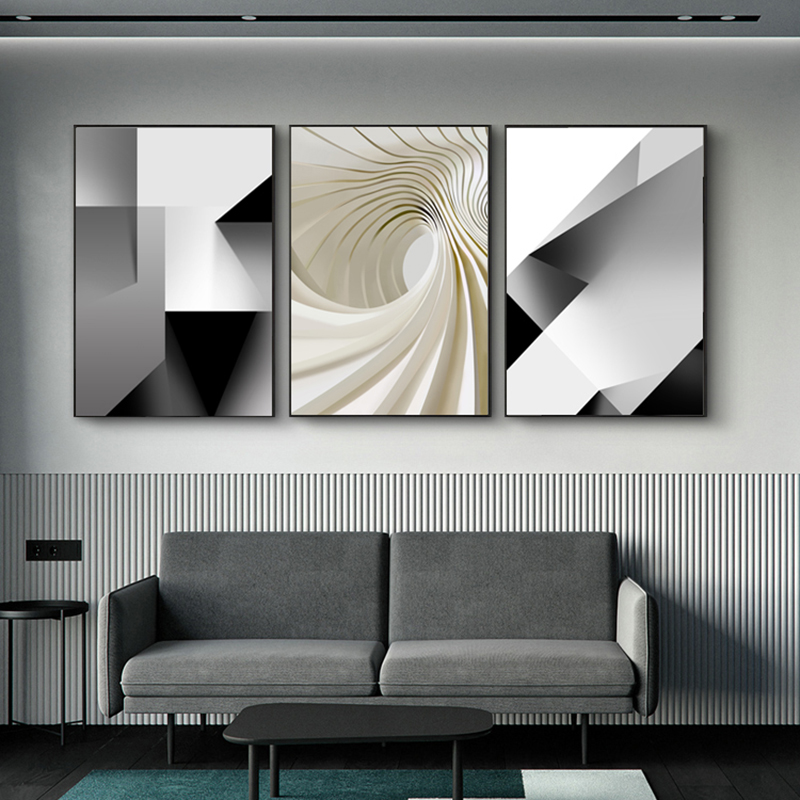 Nordic Canvas Painting Black W - Home Office York recension och pris
