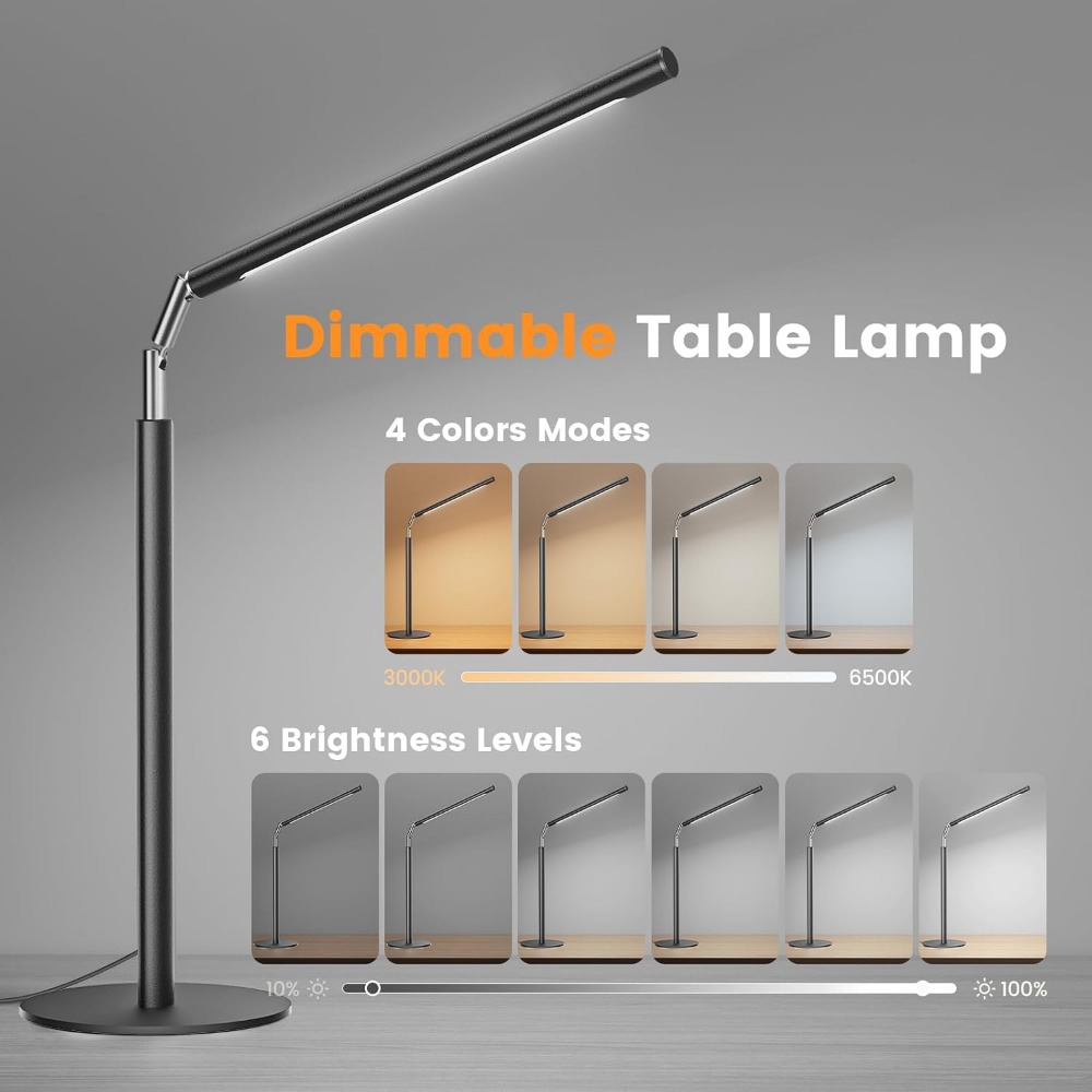16 Inch Adjustable Metal LED D - Office Table Home recension och pris