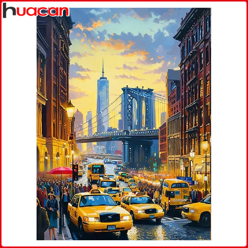 HUACAN Diamond Painting New Yo - Home Office York recension och pris