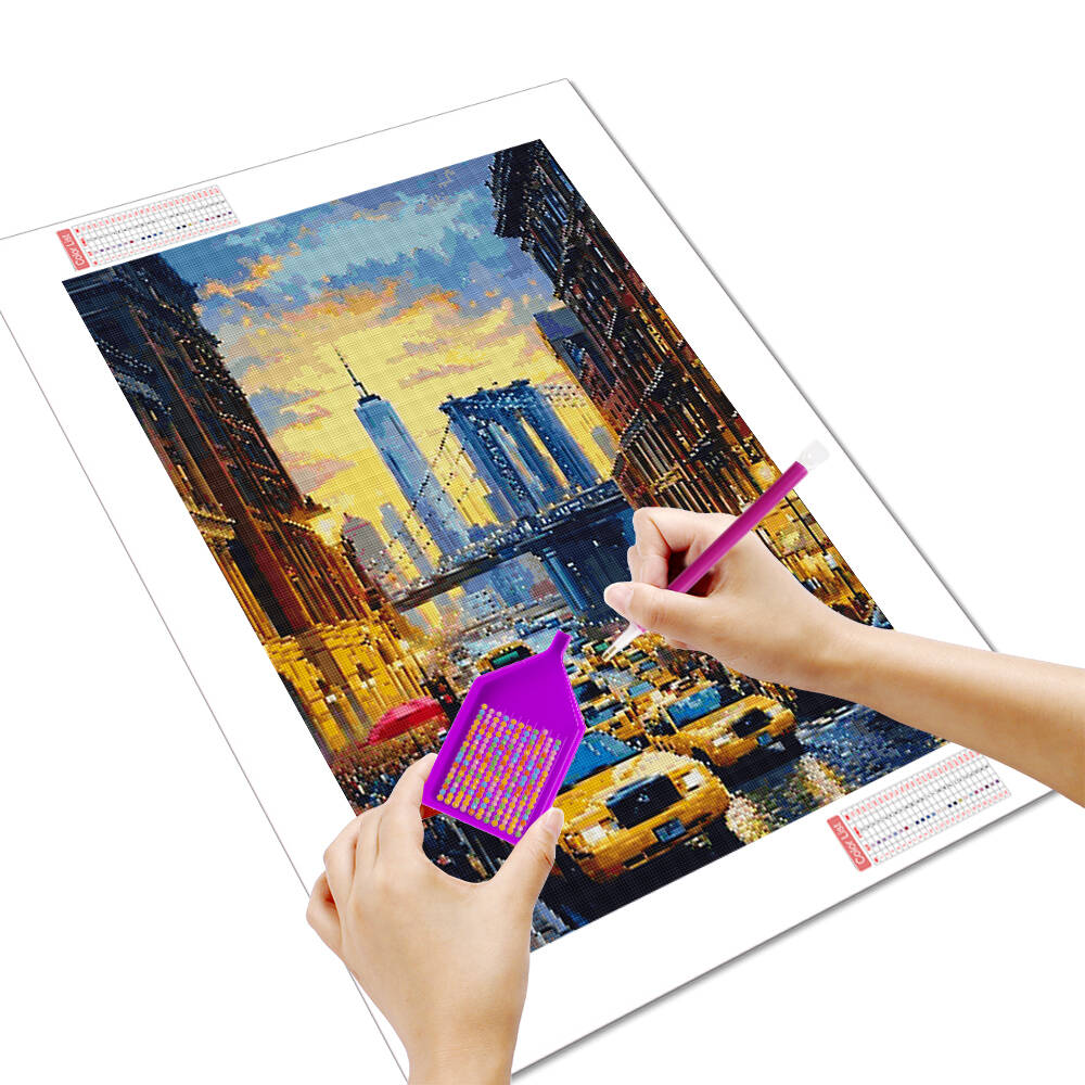 HUACAN Diamond Painting New Yo - Home Office York recension och pris