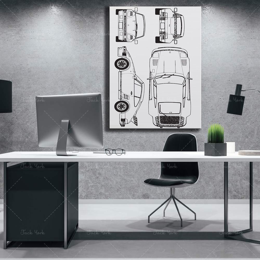 Gift for him Vintage car | Min - Home Office York recension och pris