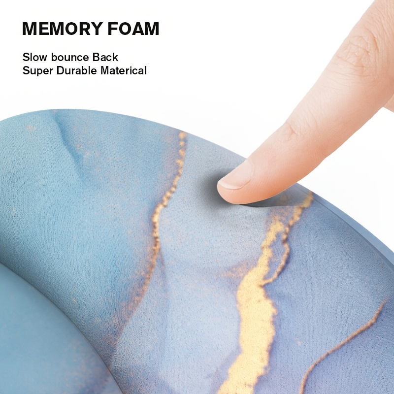 Powder Blue Gradient Marble Te - Wrist Rest Pad recension och pris