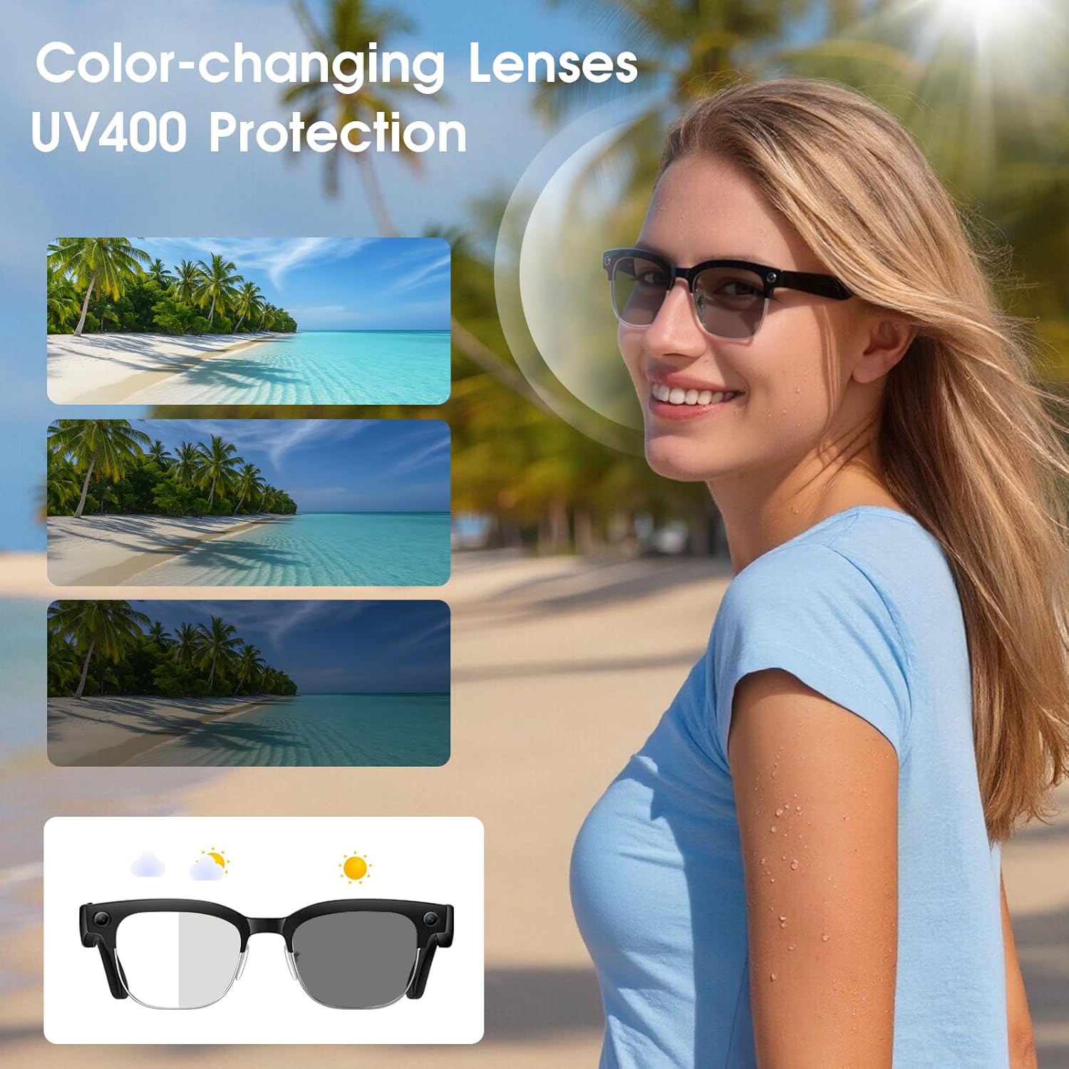 2026 New Men Smart AI Glasses  - Webcam Hd 1080P recension och pris
