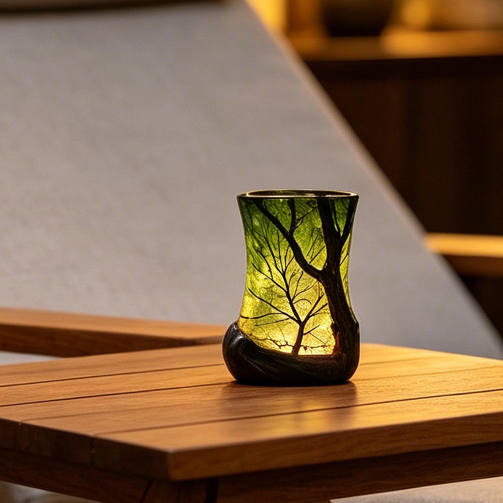 Bedside Table Lamp Forest Nigh - Office Table Home recension och pris
