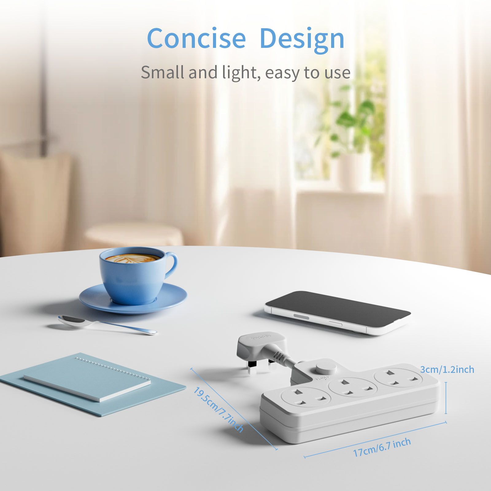 UK Power Plug Wall Outlet 13A  - Home Office In Uk recension och pris