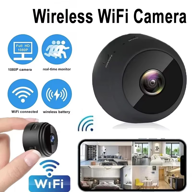 New A9 Camera Wifi 1080p HD Wi - Webcam Hd 1080P recension och pris