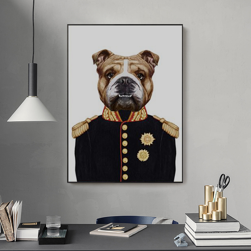Vintage General Animals Canvas - Home Office York recension och pris