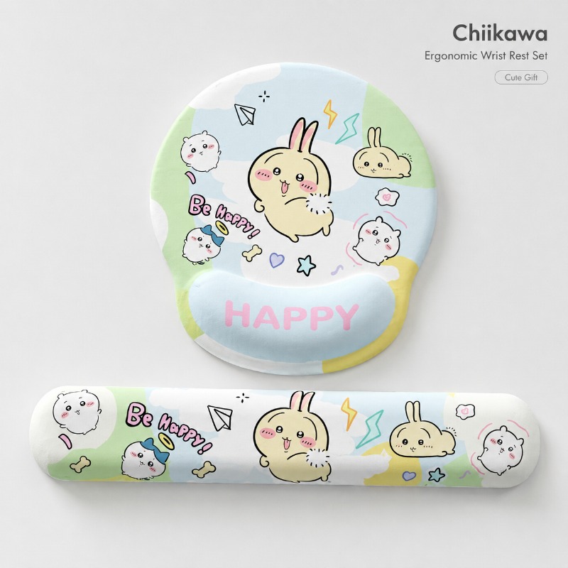 Cute Chiikawa Ergonomic Mouse  - Wrist Rest Pad recension och pris