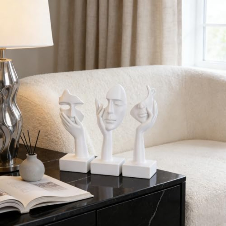 Thinker Large Statue Set - Art - Office Table Home recension och pris