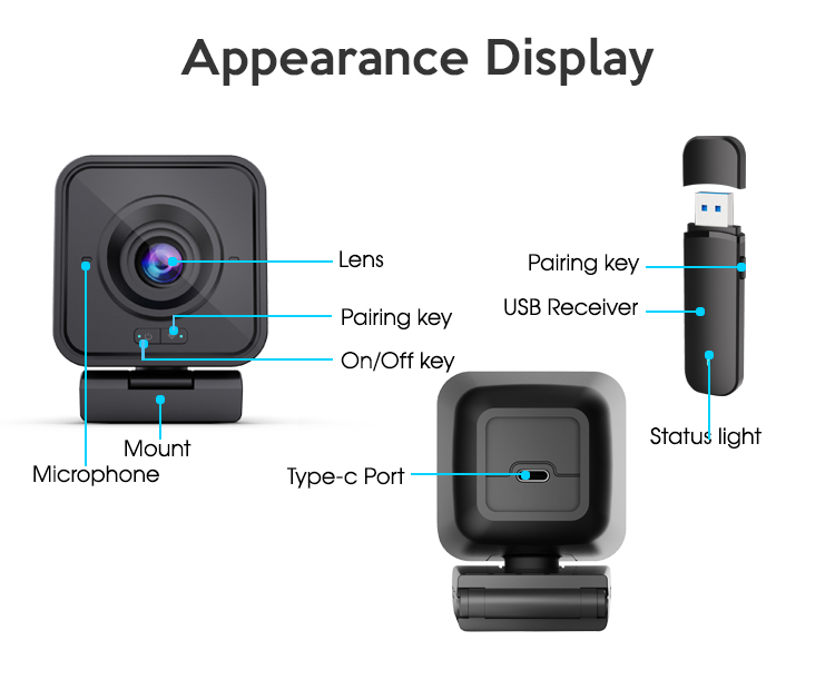 Video Calling 1080P HD Wireles - Webcam Hd 1080P recension och pris
