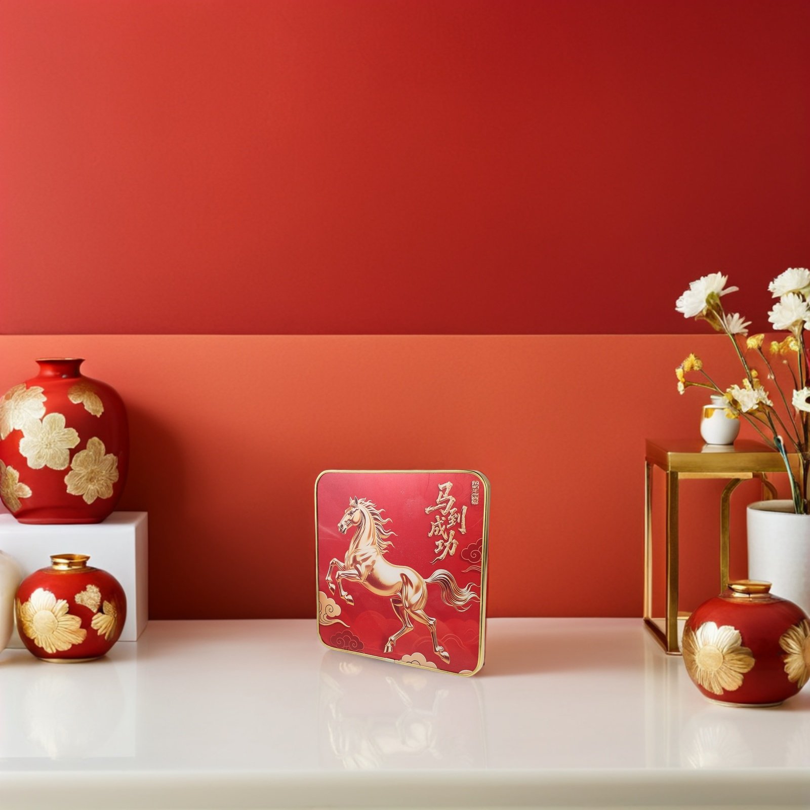 2026 Chinese New Year Horse Ar - Office Table Home recension och pris