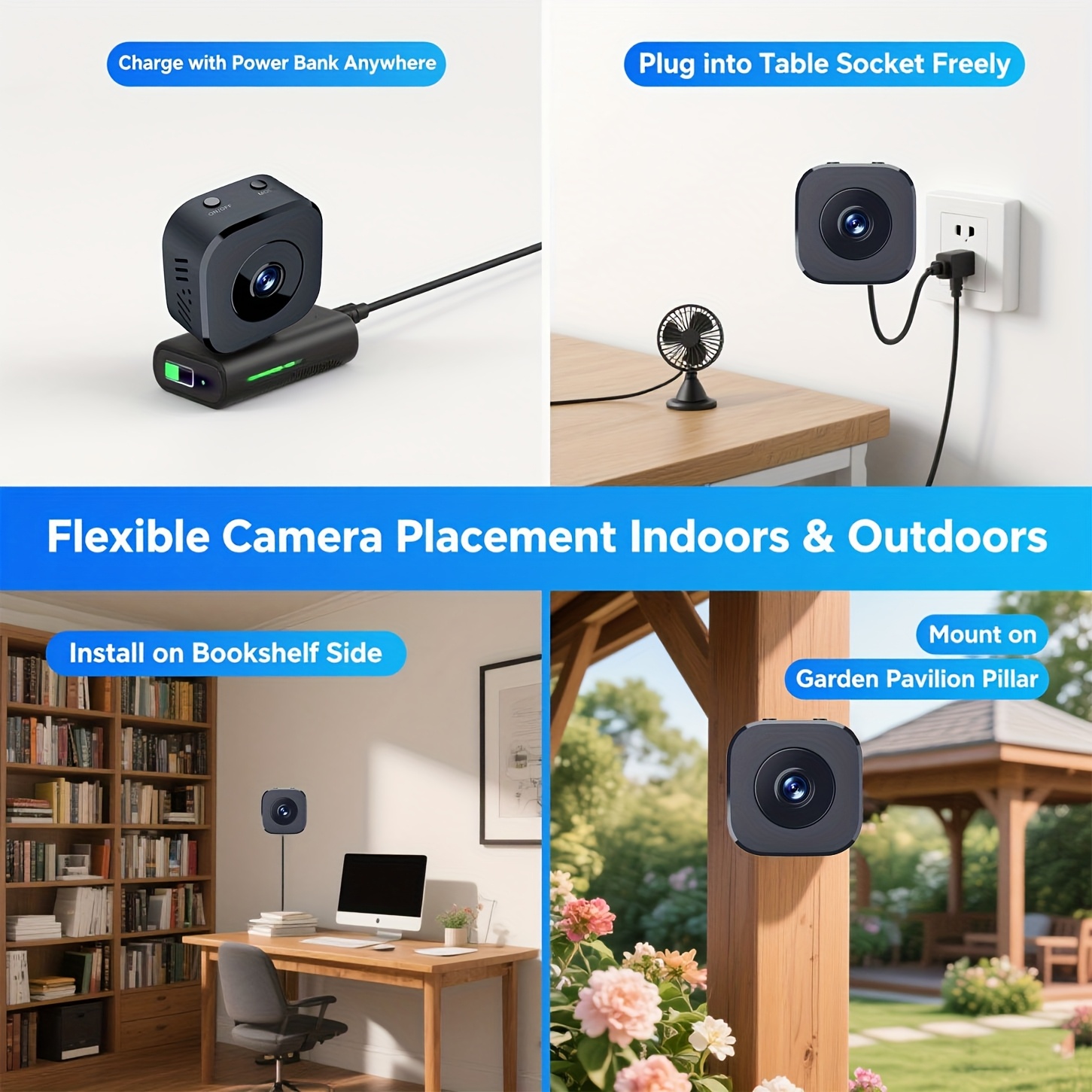 1080P HD Mini WiFi Camera Indo - Webcam Hd 1080P recension och pris