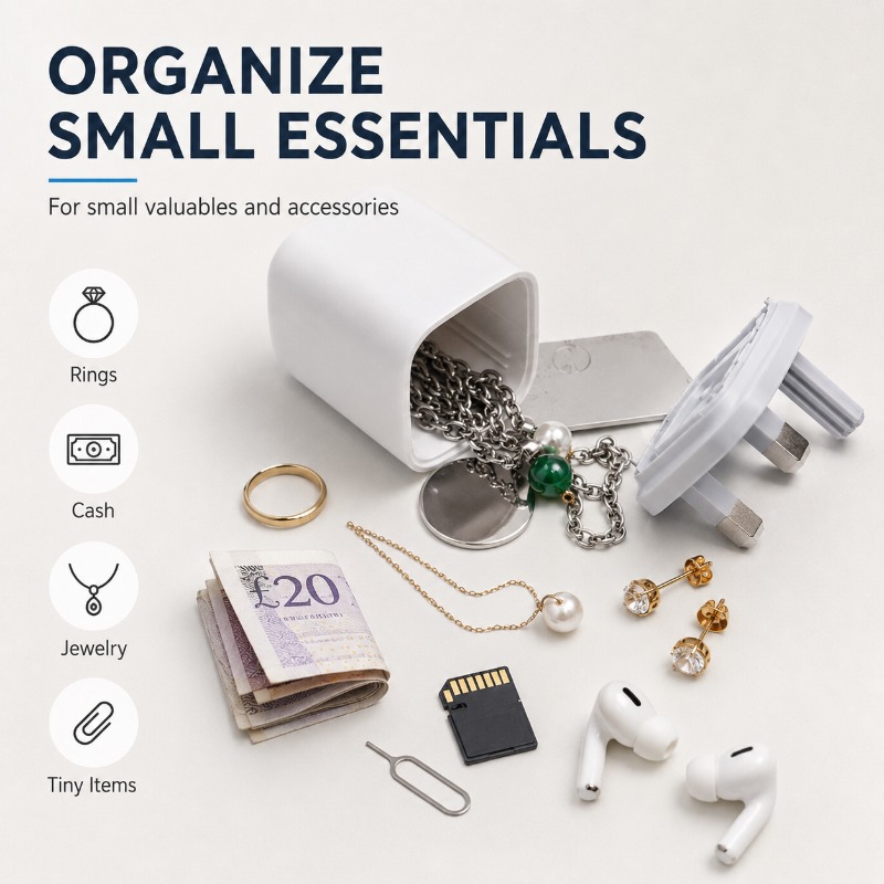 Discreet UK Plug Style Stash B - Home Office In Uk recension och pris