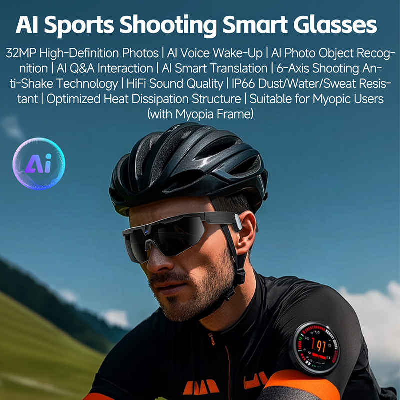 2026 New Smart Glasses Cycling - Webcam Hd 1080P recension och pris