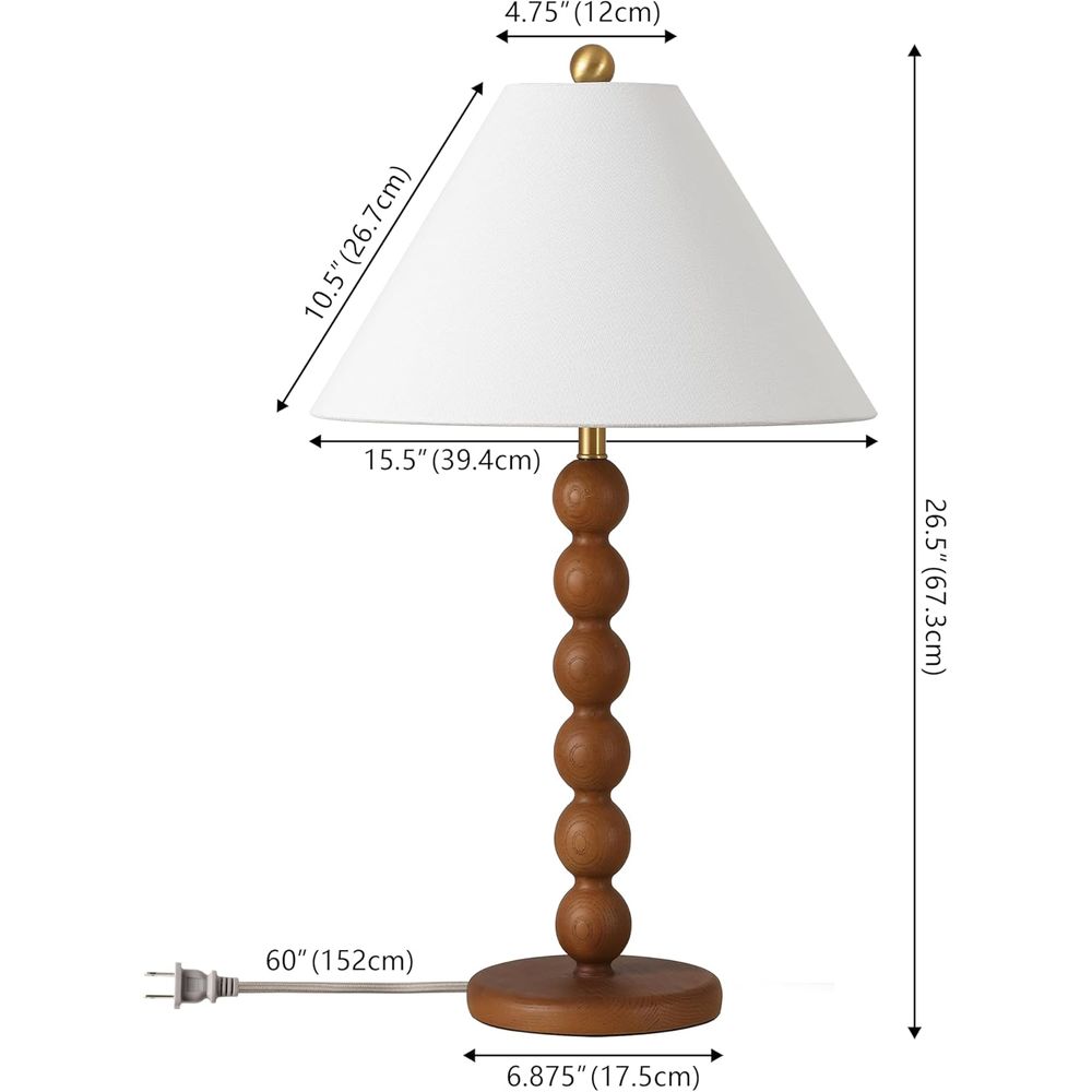 Natural Brown Resin Stacked Ba - Office Table Home recension och pris