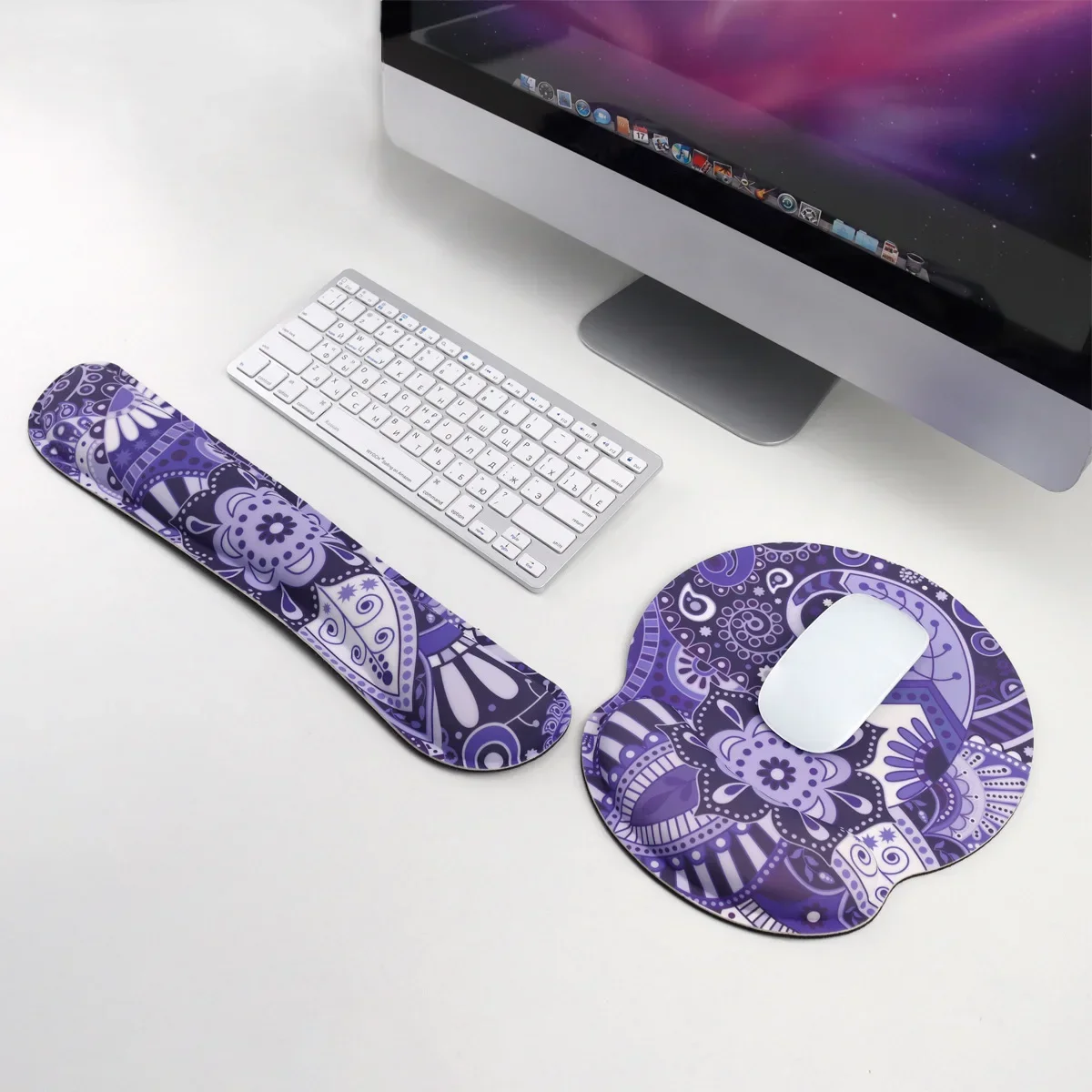 Non-Slip Mouse Pad Portable Si - Wrist Rest Pad recension och pris