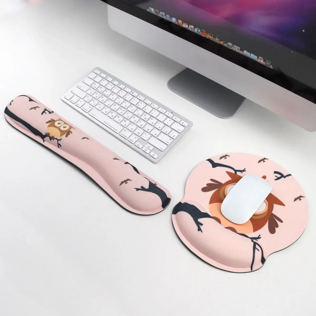 Non-Slip Mouse Pad Portable Si - Wrist Rest Pad recension och pris