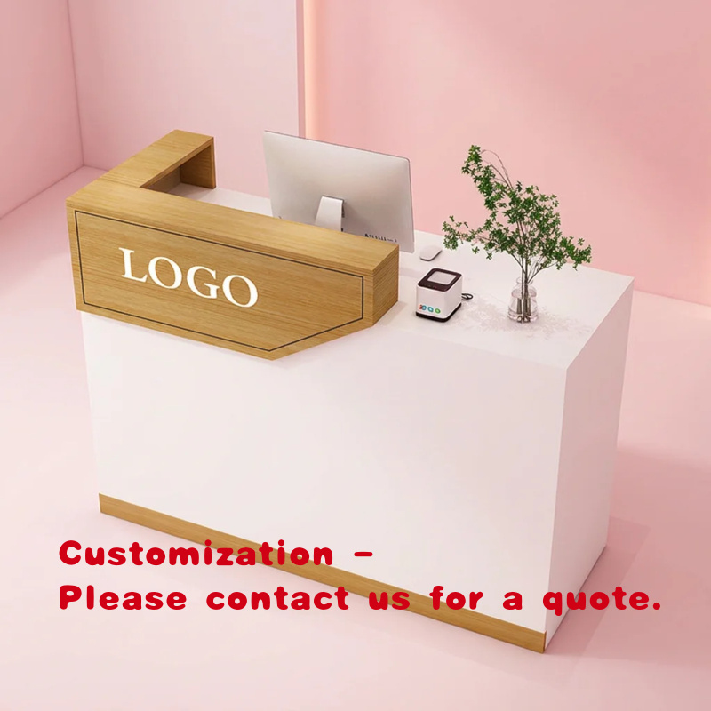 custom.Wooden Hotel Reception  - Office Table Home recension och pris