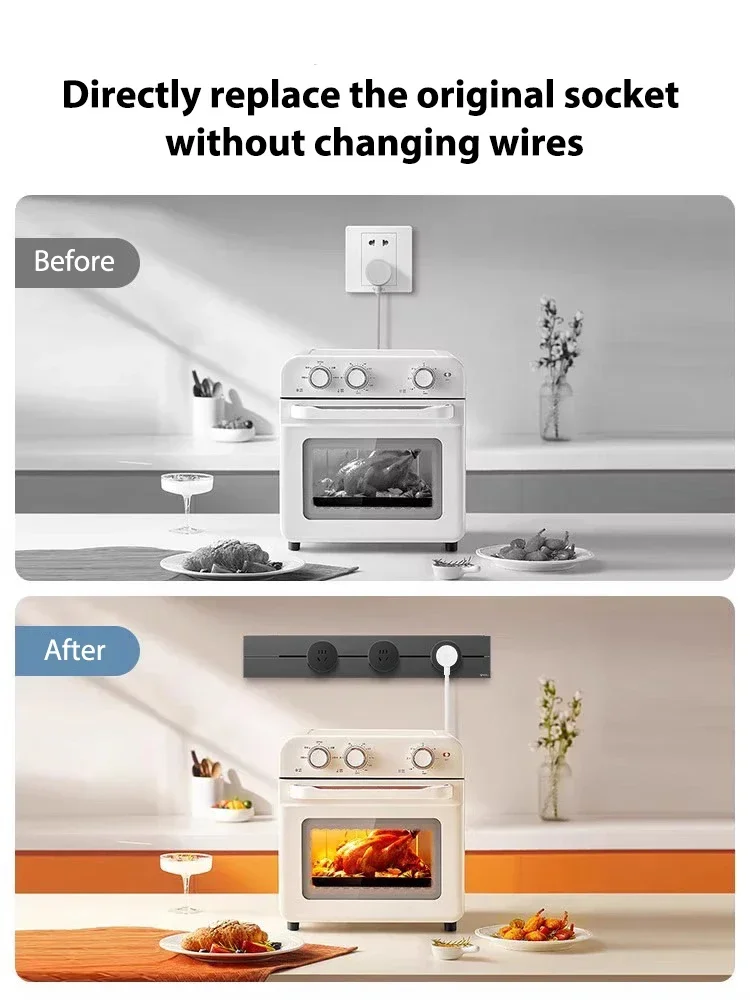 Wall Power Track Socket with S - Home Office In Uk recension och pris