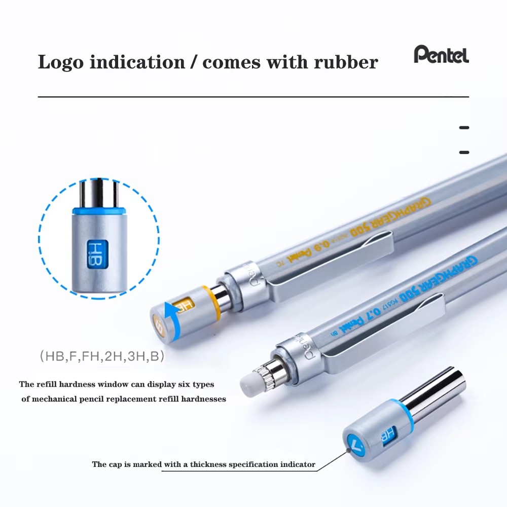 1pc Pentel Graphgear 500 Draft - Pentel Pen Graphgear recension och pris