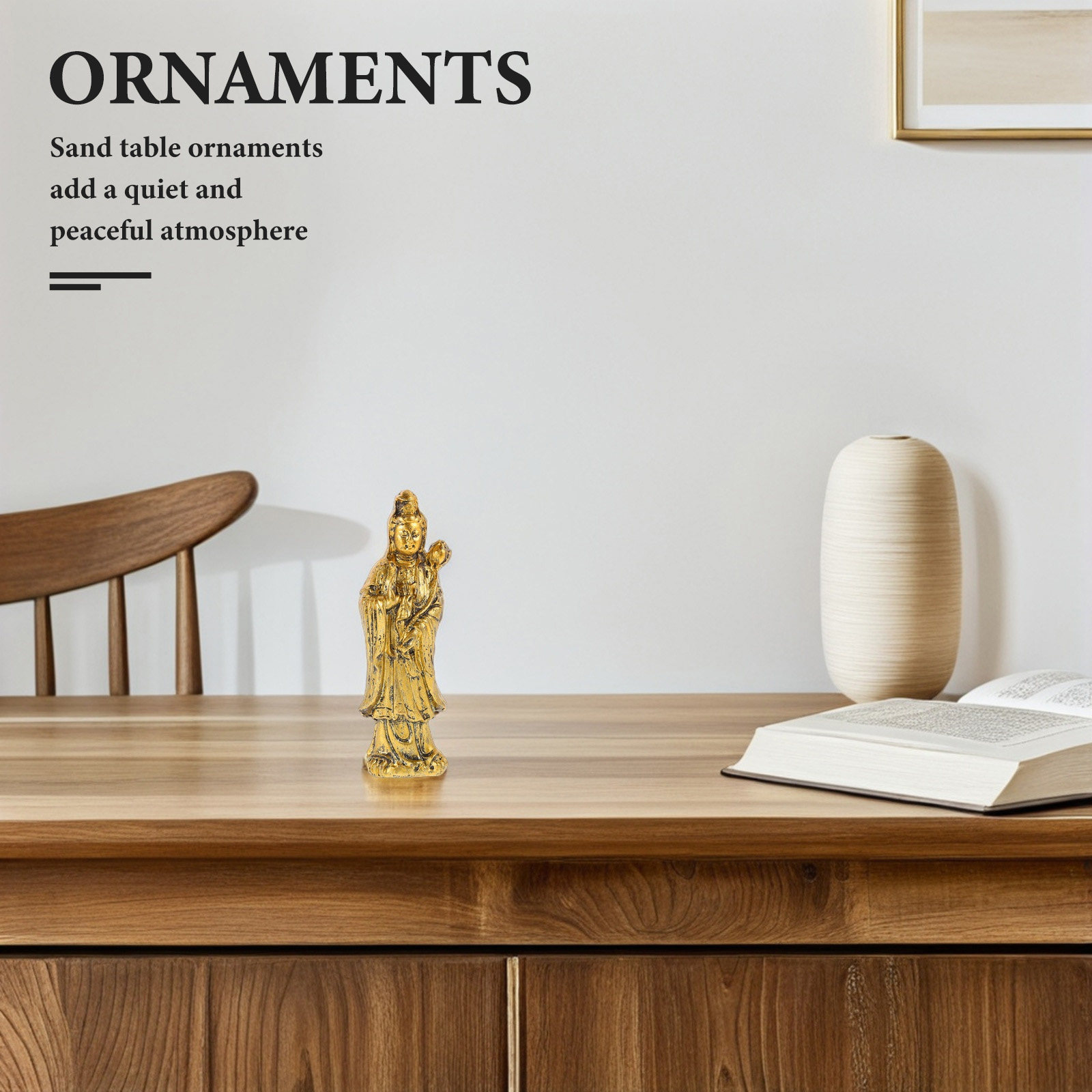 Elegant Vintage Yin Buddha Sta - Office Table Home recension och pris