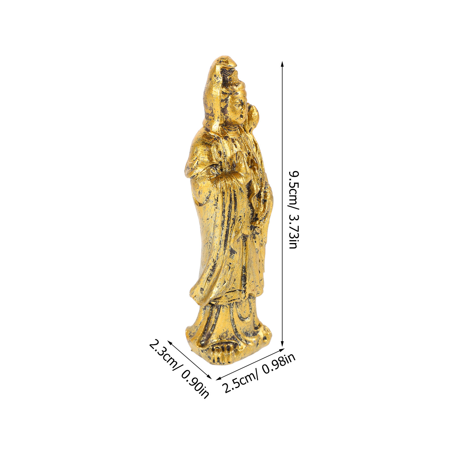 Elegant Vintage Yin Buddha Sta - Office Table Home recension och pris
