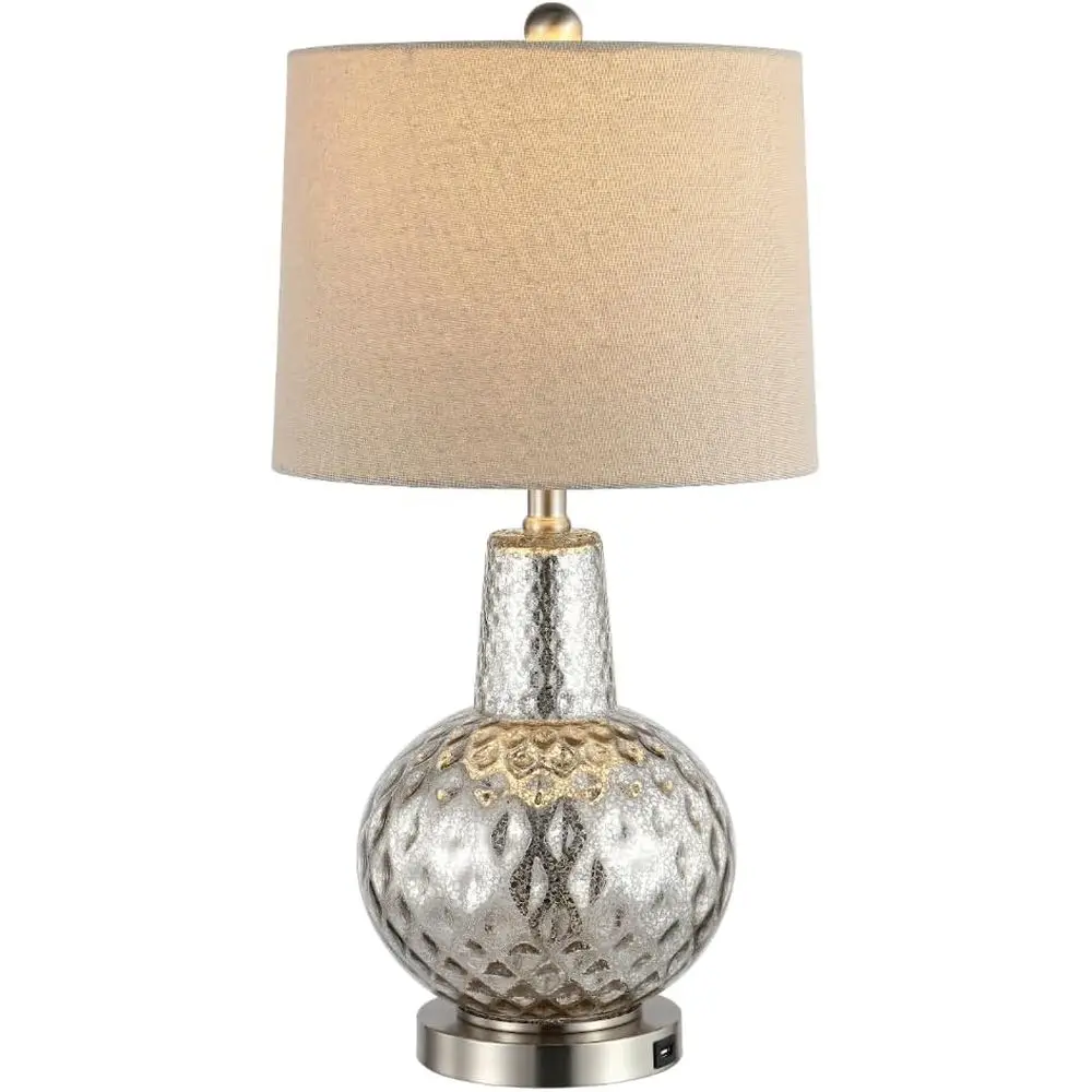 24-inch Silver/Ivory Shade LED - Office Table Home recension och pris