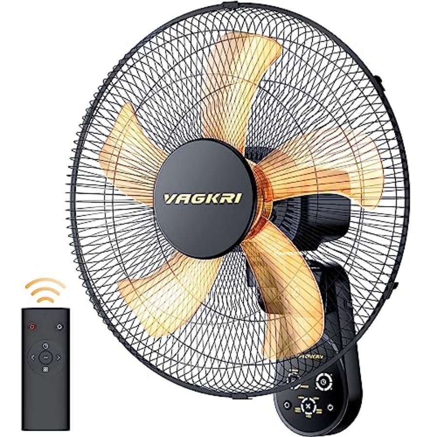 Wall Mount Fan, 16 Inch Wall F - Home Office Hours recension och pris